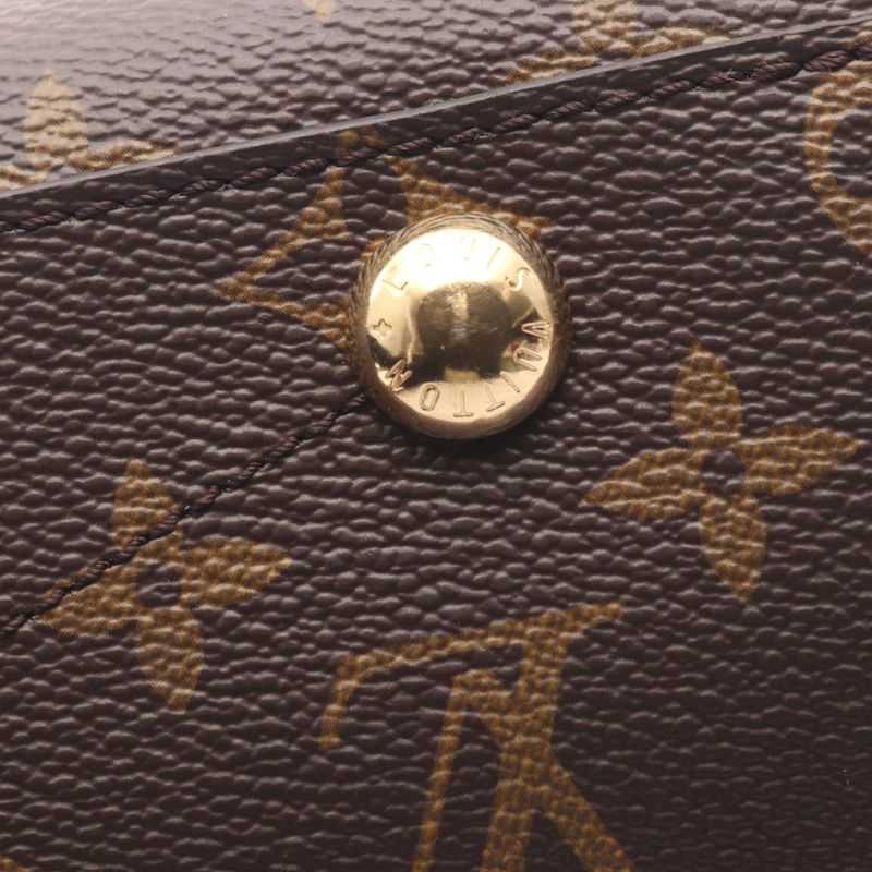 Louis Vuitton Handbag Montaigne BB M41055 PVC Coated Canvas Leather Montaigne