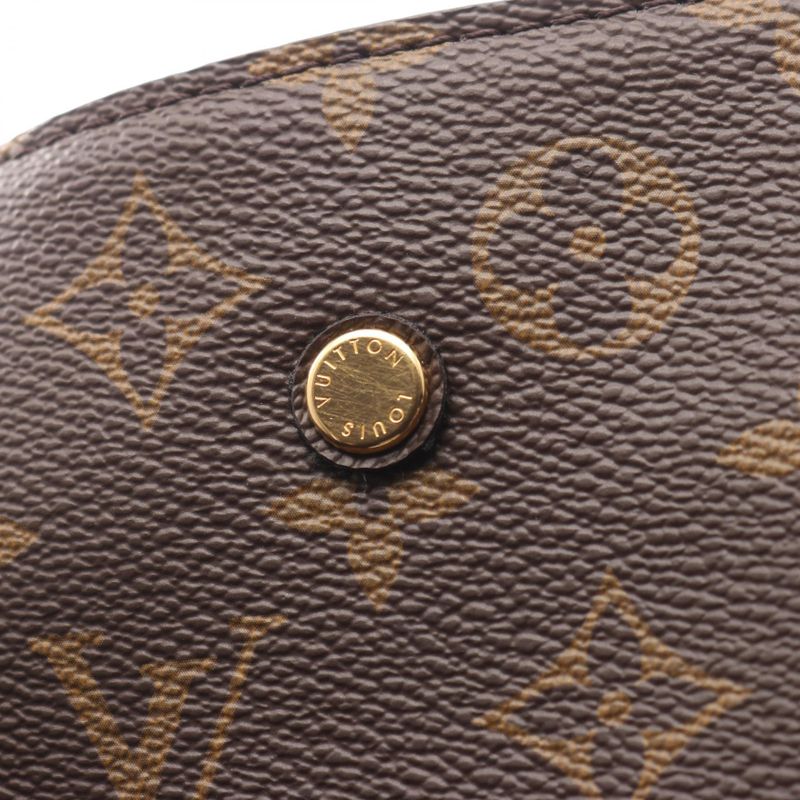 Louis Vuitton Handbag Montaigne BB M41055 PVC Coated Canvas Leather Montaigne