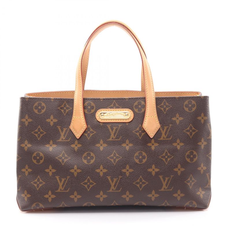 Louis Vuitton Handbag Wilshire PM M45643 PVC Coated Canvas Leather Wilshire PM