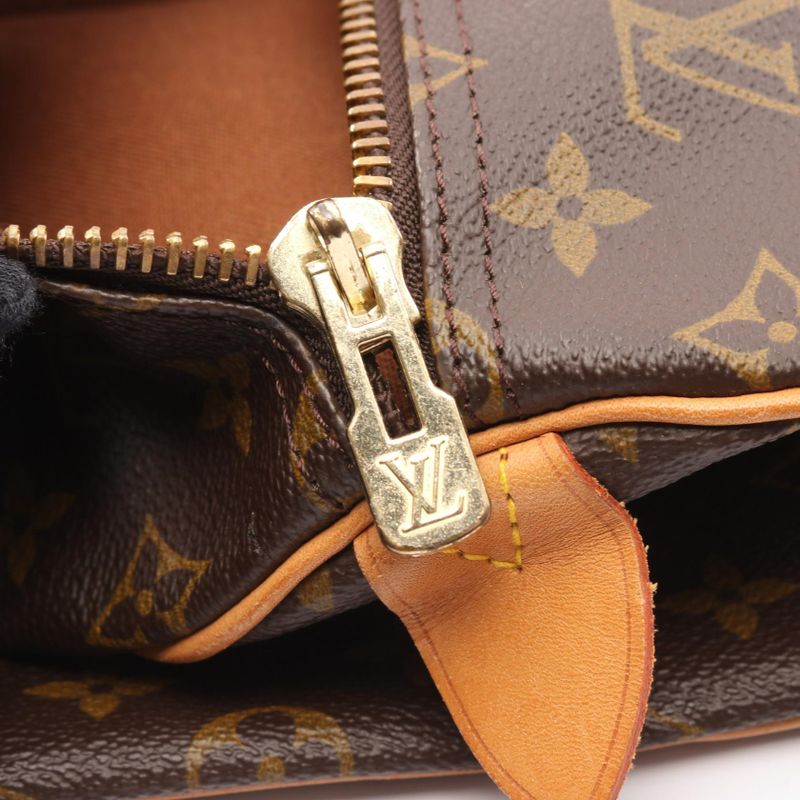 Louis Vuitton Boston Bag Keepall 55 M41424 PVC Coated Canvas Leather Keepall 55