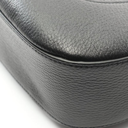 Prada Shoulder Bag Vitello Daino 1bc052 Black Leather Vitello Daino Shoulder