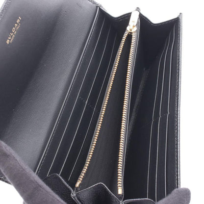 Bvlgari Bvlgari Bifold Long Wallet Bvlgari Large Wallet 280526 Black Leather