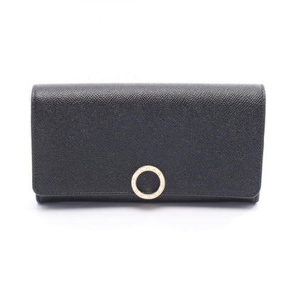 Bvlgari Bvlgari Bifold Long Wallet Bvlgari Large Wallet 280526 Black Leather