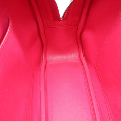 Hermes Handbag Plume Elan 28 Fuchsia Pink Leather
