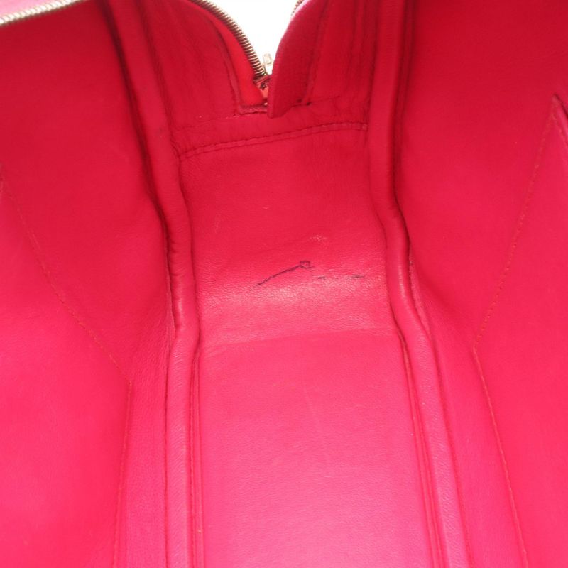 Hermes Handbag Plume Elan 28 Fuchsia Pink Leather