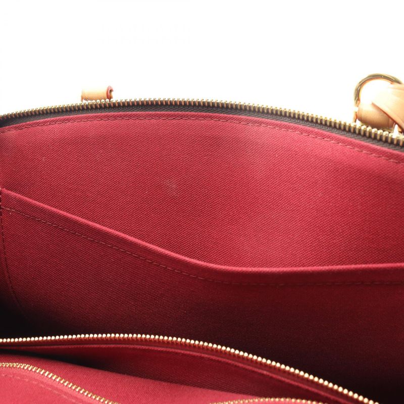 Louis Vuitton Handbag Grand Palais MM Monogram PVC Coated Canvas Leather