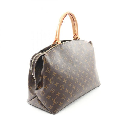 Louis Vuitton Handbag Grand Palais MM Monogram PVC Coated Canvas Leather