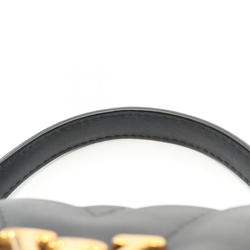 Louis Vuitton Handbag Hold Me Noir Black Leather