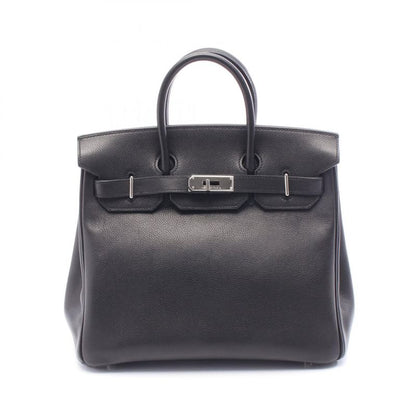 Hermes Handbag Haut À Courroies Hac 28 Black Leather Haut À Courroies Hac 28