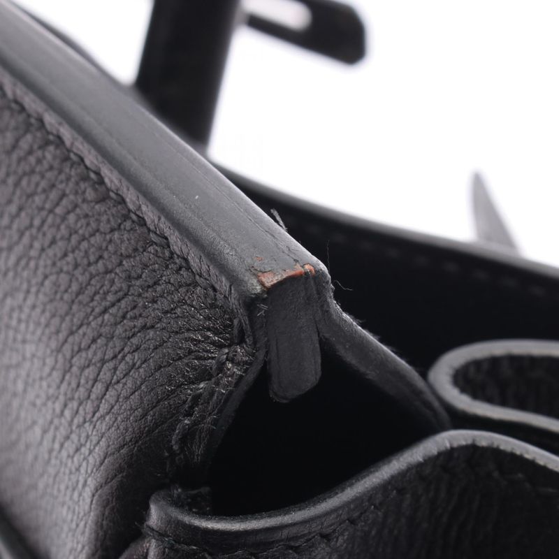 Hermes Handbag Haut À Courroies Hac 28 Black Leather Haut À Courroies Hac 28