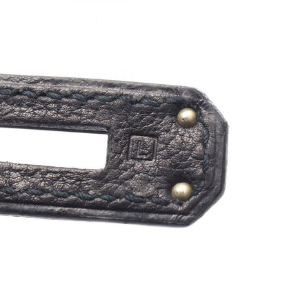 Hermes Handbag Haut À Courroies Hac 28 Black Leather Haut À Courroies Hac 28