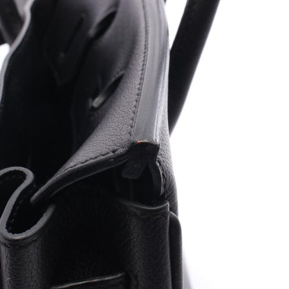 Hermes Handbag Haut À Courroies Hac 28 Black Leather Haut À Courroies Hac 28