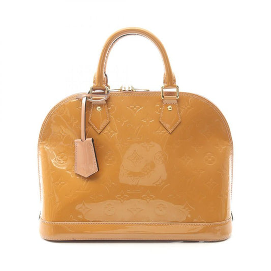 Louis Vuitton Handbag Alma PM Monogram Vernis Rose Vereur M91583 Rose Vereur