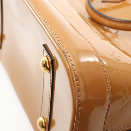 Louis Vuitton Handbag Alma PM Monogram Vernis Rose Vereur M91583 Rose Vereur