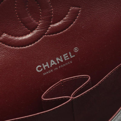 Chanel Shoulder Bag Matelasse W Flap A01112 Black Caviar Skin (grained Calf)