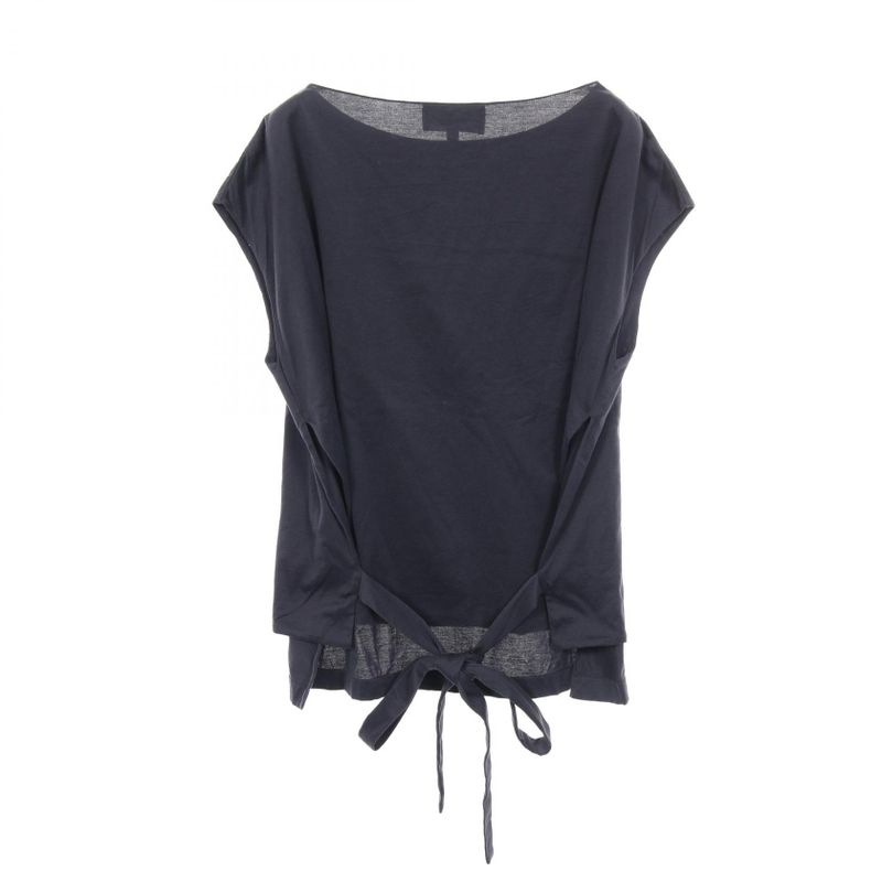 Chanel Cut and Sewn Coco Mark Cotton T-Shirt Women's Used a