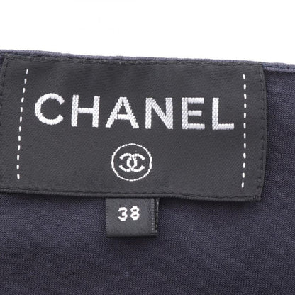 Chanel Cut and Sewn Coco Mark Cotton T-Shirt Women's Used a