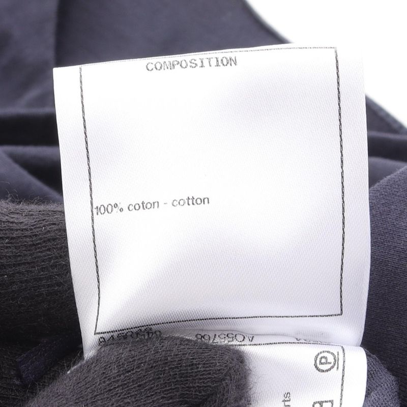 Chanel Cut and Sewn Coco Mark Cotton T-Shirt Women's Used a