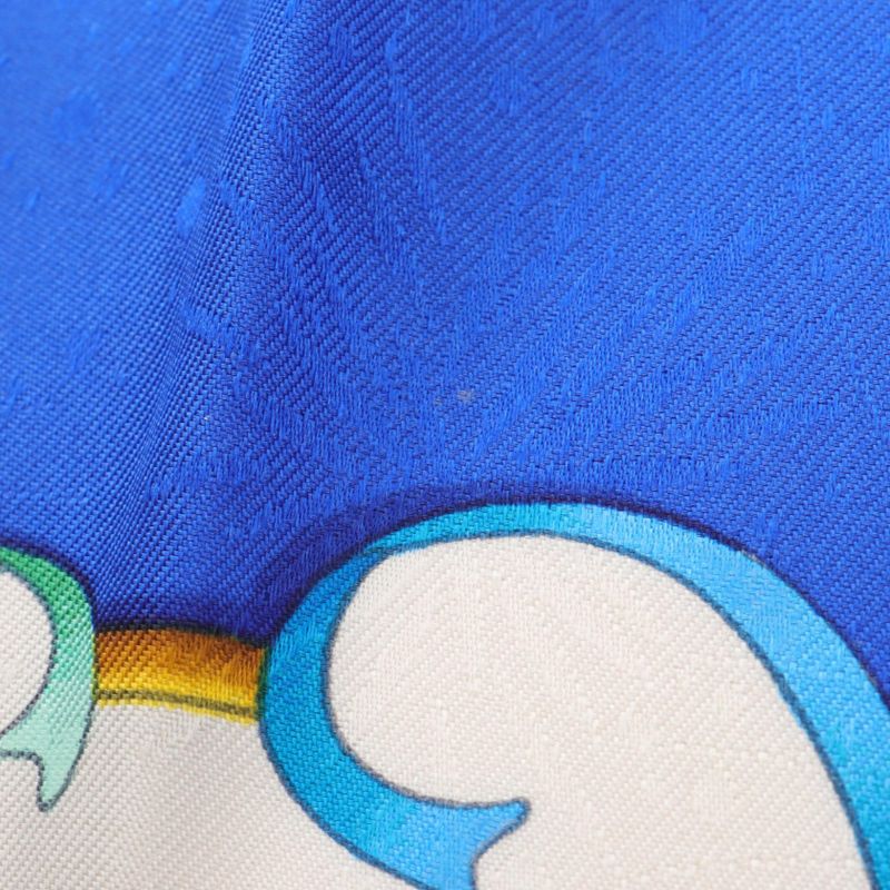 Hermes Scarf Kare90 Luna Park Silk Scarf Women's Used a