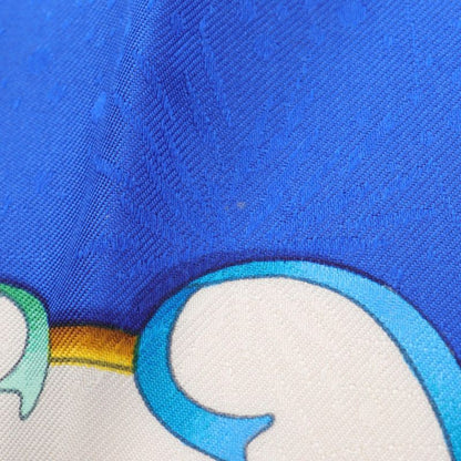 Hermes Scarf Kare90 Luna Park Silk Scarf Women's Used a