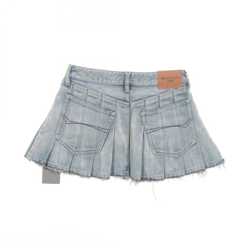 Balenciaga Skirt Cotton Mini Skirt Women's Used a