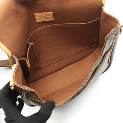 Louis Vuitton Shoulder Bag Messenger PM Bosfall M40106 PVC Coated Canvas