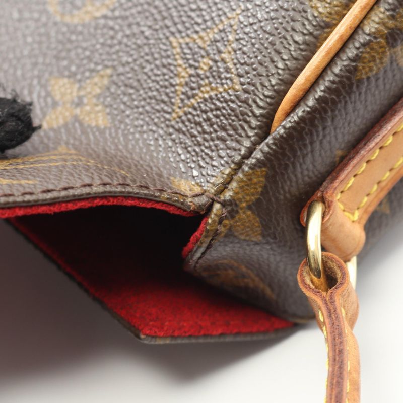 Louis Vuitton Handbag Recital M51900 PVC Coated Canvas Leather Recital Women's