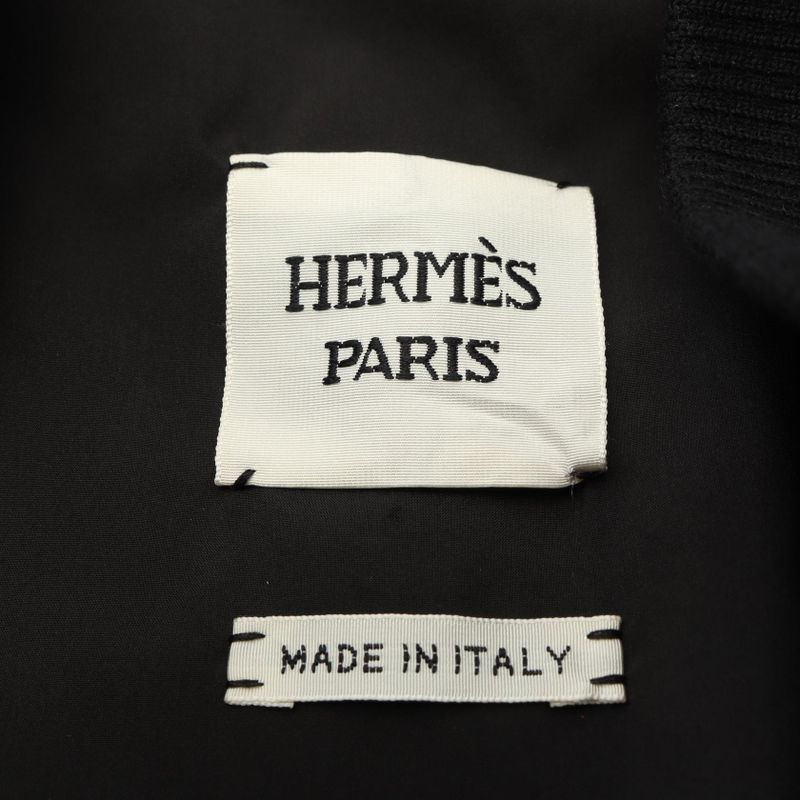 Hermes Down Vest Serie Logo Quilted 4h0169dr Other Down Vest Ladies Unused