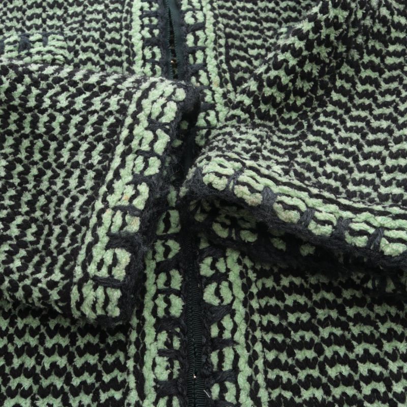 Chanel Cardigan Coco Mark Button Knit Jacket Tweed P70487k10067 Cashmere Cotton