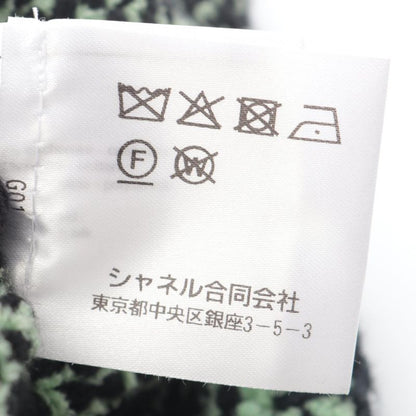 Chanel Cardigan Coco Mark Button Knit Jacket Tweed P70487k10067 Cashmere Cotton