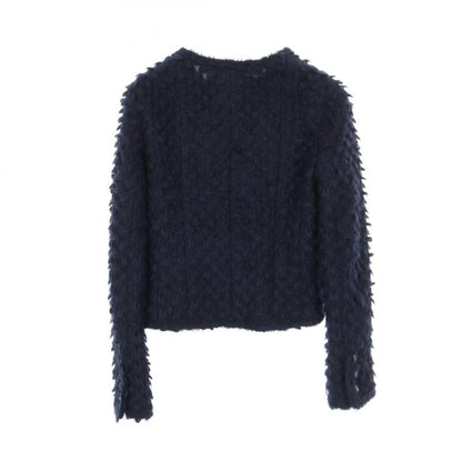 Chanel Coco Mark Button P33858v24256 Nylon Jacket Women's Used B