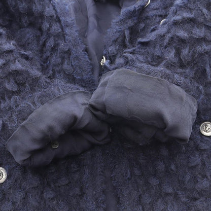 Chanel Coco Mark Button P33858v24256 Nylon Jacket Women's Used B