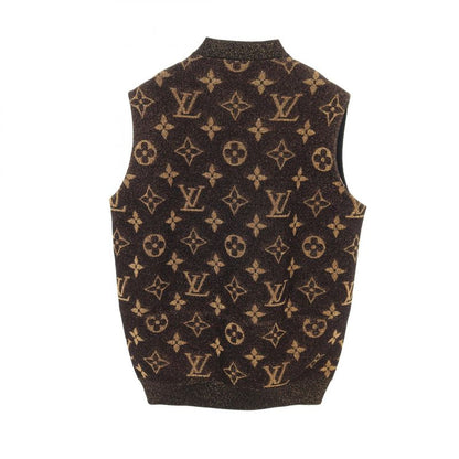 Louis Vuitton Knit Monogram Vest Rw221w Is5 Fmkw01 Wool Knit Women's Used a