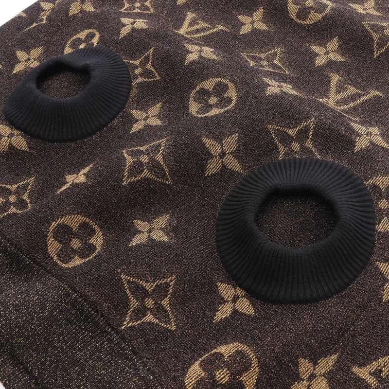 Louis Vuitton Knit Monogram Vest Rw221w Is5 Fmkw01 Wool Knit Women's Used a