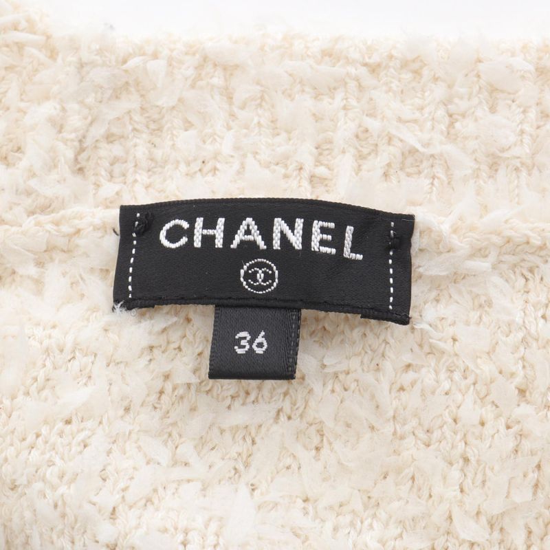 Chanel Knit Deauville Biarritz Venise Cocomark P60704k46380 Cotton Silk Knit