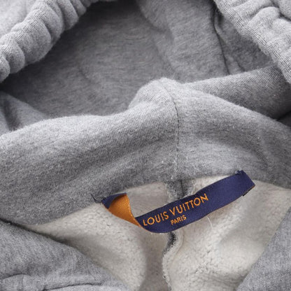 Louis Vuitton Parka Monogram Circle Cut Hoodie Cotton Parka Men's Used a