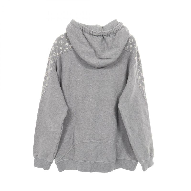 Louis Vuitton Parka Monogram Circle Cut Hoodie Cotton Parka Men's Used a