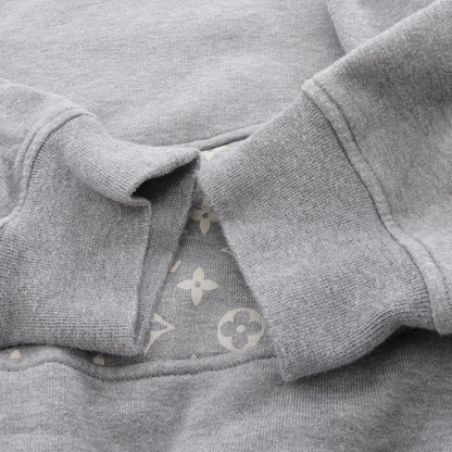 Louis Vuitton Parka Monogram Circle Cut Hoodie Cotton Parka Men's Used a