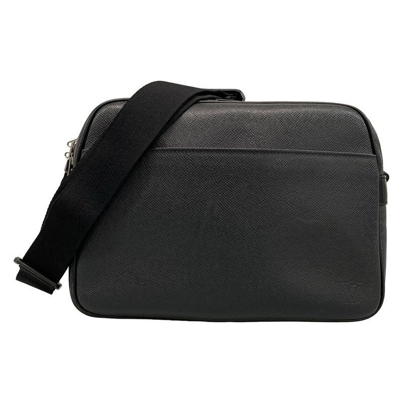 Louis Vuitton Shoulder Bag Taiga Reporter M30152 Ardoise Leather