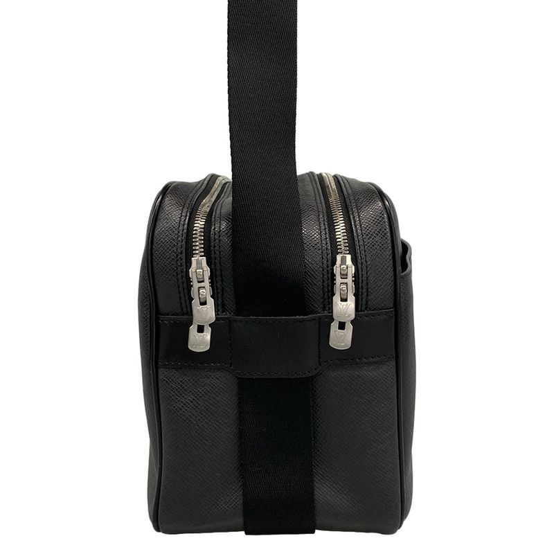 Louis Vuitton Shoulder Bag Taiga Reporter M30152 Ardoise Leather