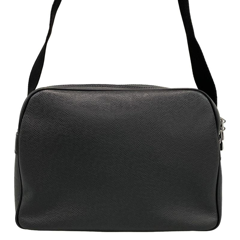 Louis Vuitton Shoulder Bag Taiga Reporter M30152 Ardoise Leather