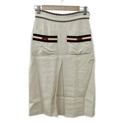 Gucci Long Skirt Size 36 S Women's - 575663 Ivory X Red X Green Sherry (Web)