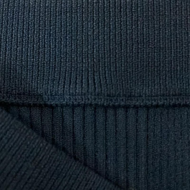 Gucci Long Skirt Size S Women's - 788862 Dark Navy X White Waist Togo Mu Border