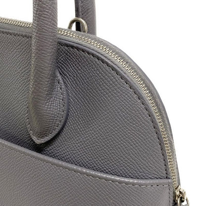 Balenciaga Handbag Ville Top Handle S 518873 Gray Leather