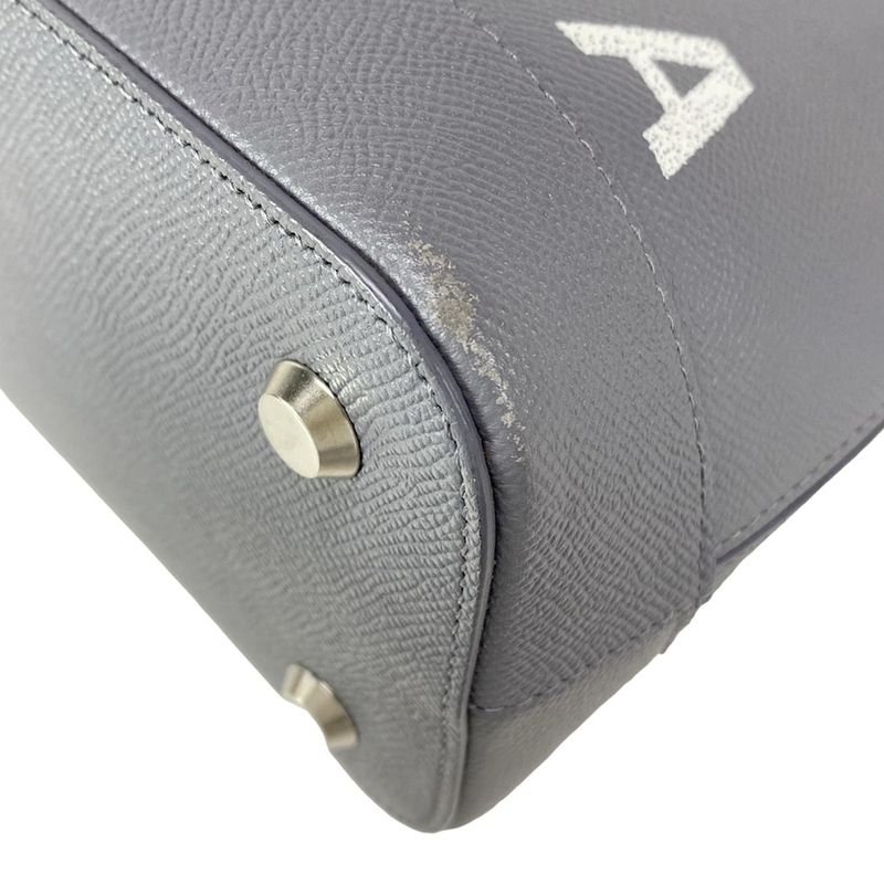 Balenciaga Handbag Ville Top Handle S 518873 Gray Leather