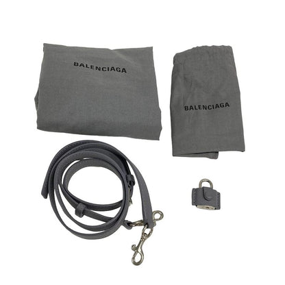Balenciaga Handbag Ville Top Handle S 518873 Gray Leather