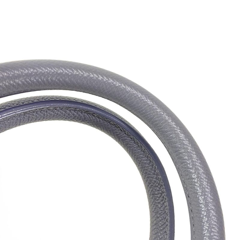 Balenciaga Handbag Ville Top Handle S 518873 Gray Leather