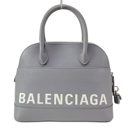 Balenciaga Handbag Ville Top Handle S 518873 Gray Leather