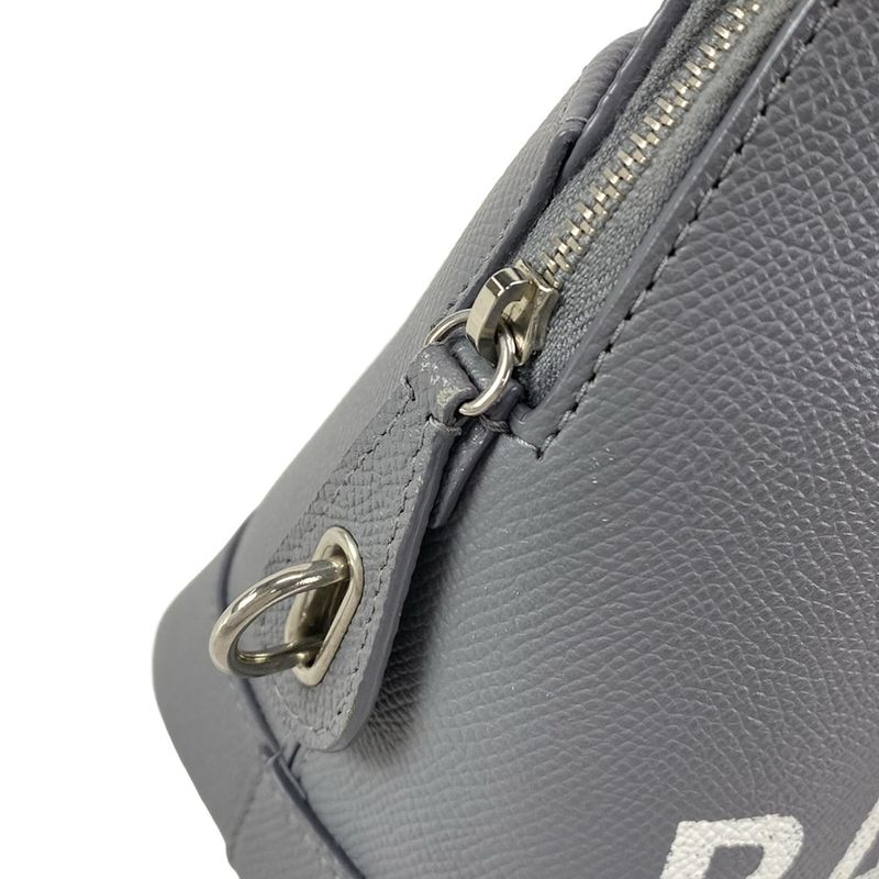 Balenciaga Handbag Ville Top Handle S 518873 Gray Leather