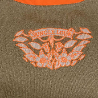 Hermes Short Sleeve Cut and Sew Size 34 S Women's - Dc2h2821dr Ivory X Gray